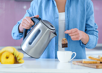 電気ケトルの画像